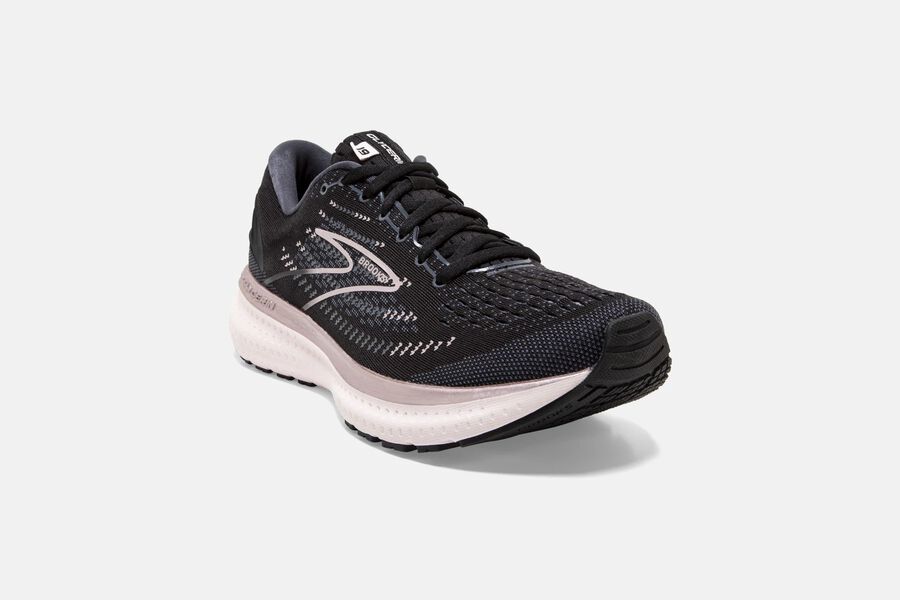 Brooks Running Shoes Womens Black/Pink - Glycerin 19 Road - 9612-UCAFO